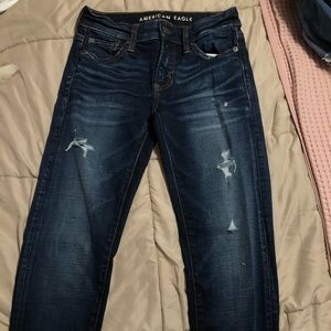 American Eagle cut jeans